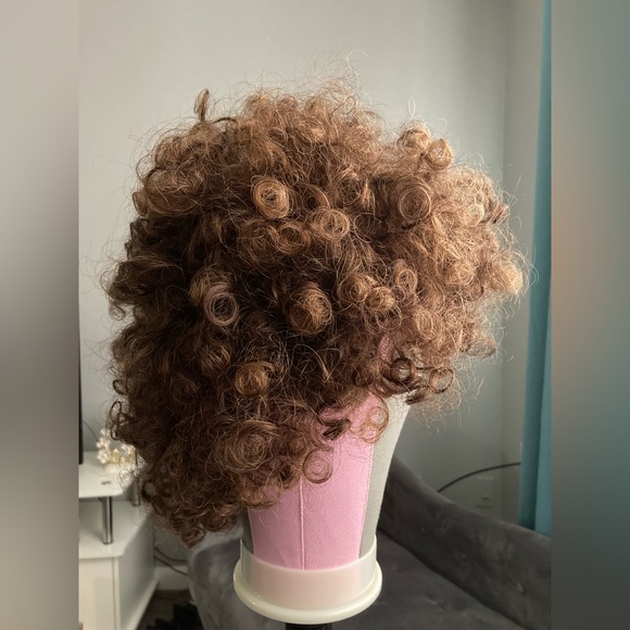 Human Hair Afro Wig - Picture 3 of 3